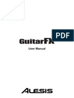 Alesis Guitarfx Manuel Utilisateur en 30636