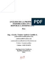 Análisis de La Propiedad Inmobiliaria en La Rep. Dominicana