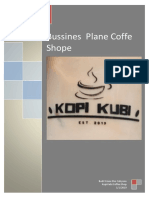 Bussines Plane Coffe Shope