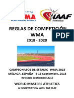 Reglas Competicion WMA 2018 2020