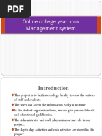 Online College Yearbook