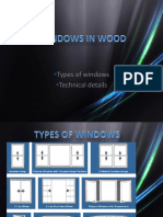 Windows in wood