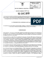 Decreto 2270 Del 13 Diciembre de 2019 PDF