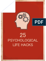 25 Psychological Life Hacks