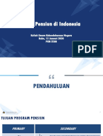 Kuliah Umum Dana Pensiun Indonesia