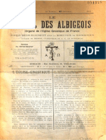 Revue Réveil Des Albigeois No1 1900