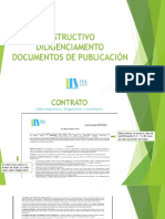 Instructivo Diligenciamento Documentos de Publicación