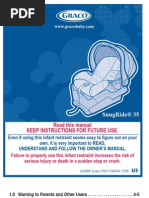 Download GracoSnugRide35Instructions by mosqi SN44404888 doc pdf