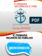 Reunion Familias 6º A - Trimestre 2