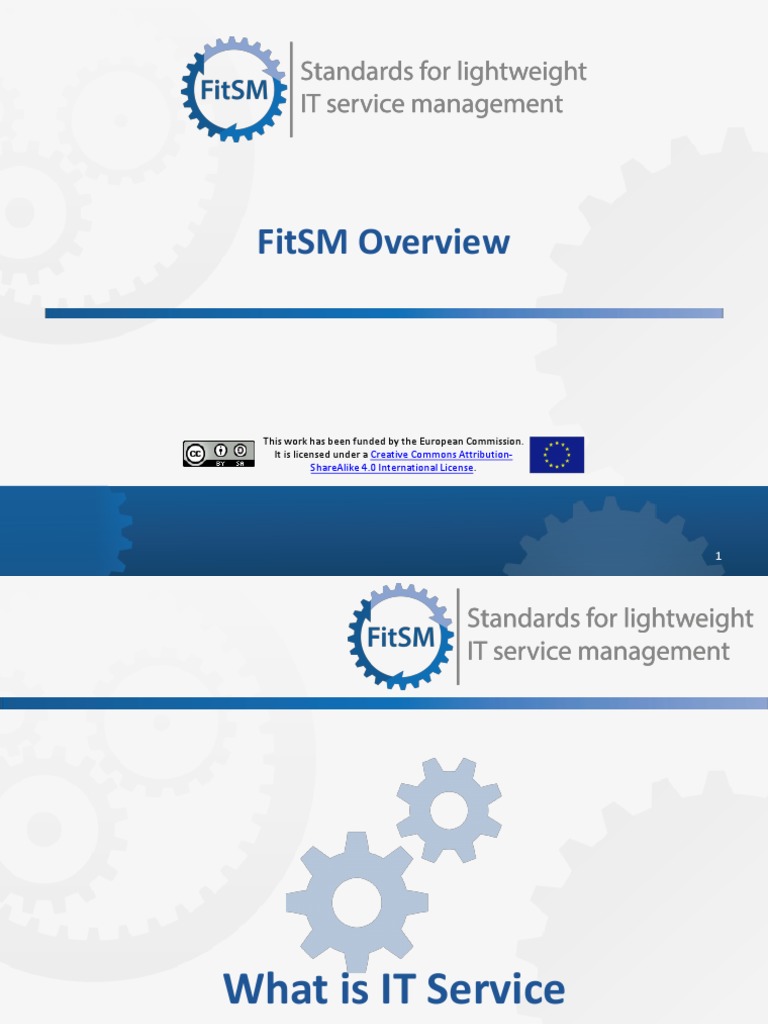FitSM Overview Slides | PDF | Itil | It Service Management