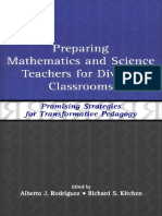 Alberto J. Rodriguez, Richard S. Kitchen - Preparing Mathematics and Science Teachers For Diverse Classrooms - Promising Strategies For Transformative Pedagogy PDF