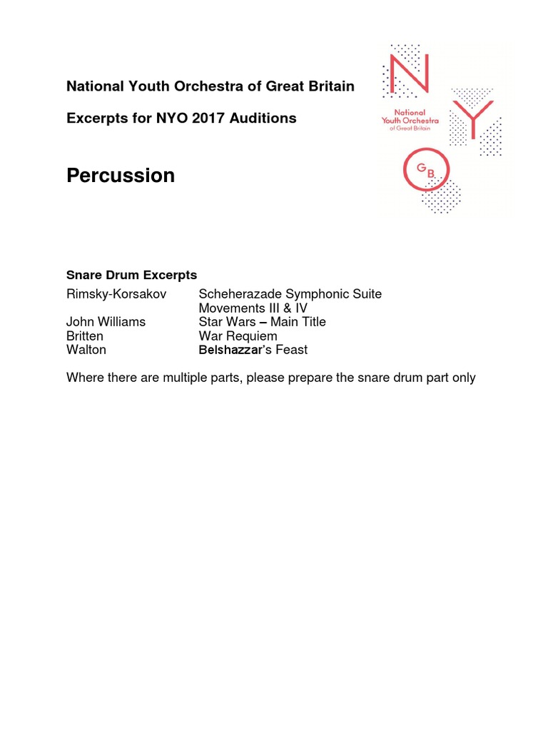 2017 Excerpt Percussion PDF