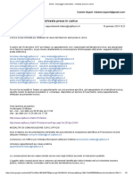 Indirizzi Mail e Modalità Invio Doc Digitale Comando Milano