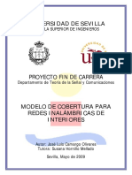 Modelo de Cobertura para Redes Inalámbricas de Interiores PDF