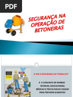 Segurança na Operação de Betoneiras