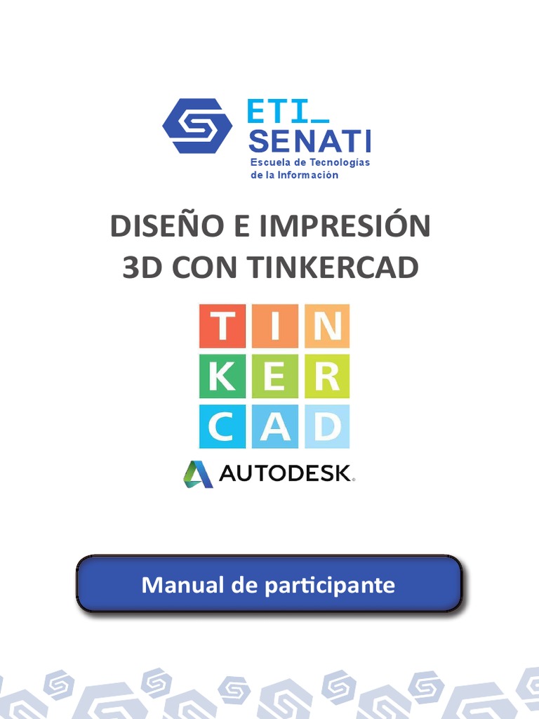 Diseño 3D y Tinkercad: Manual Completo | PDF | Impresión 3d ...