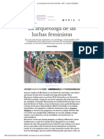 La arqueóloga de las luchas feministas - Entrevista a Dora Barrancos