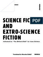 Quentin Meillassoux - Science Fiction and Extra-Science Fiction (2013)