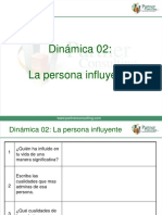 2 Dinamica 02 - La Persona Influyente