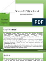Introdução ao Excel - Apresentação do software de planilhas