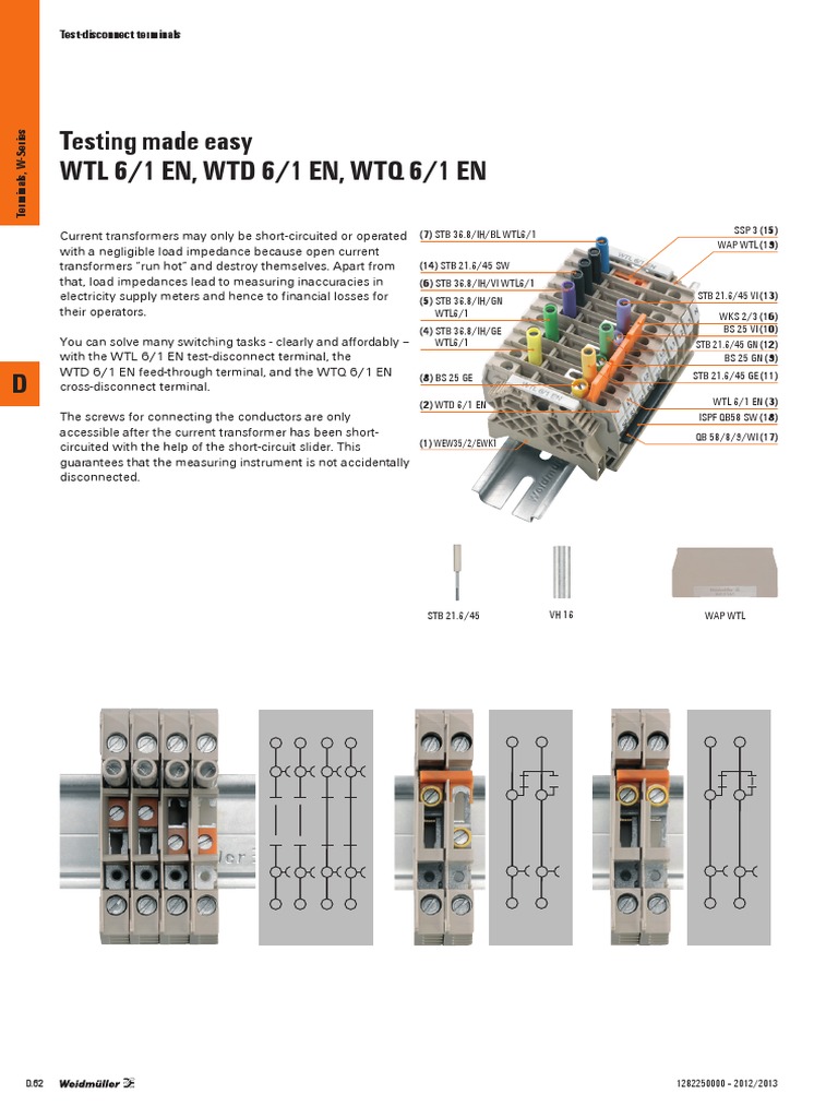 Weidmuller Wtl 6/3 | edu.svet.gob.gt