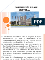 La constitución de san cristobal 2