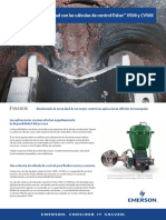 Brochure Válvula de Control Rotativa Fisher v500 de Obturador Excéntrico Fisher v500 Rotary Eccentric Plug Control Valve Es 125090