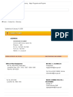 Commission On Audit - Directory As of 2020-01-14 PDF