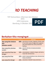 MICRO TEACHING TOT KIE