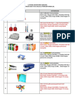 Latihan Inventaris Barang (Soal)