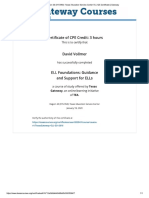 2 - cpe certificate - guidance and support for ells