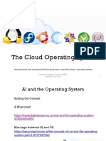 The Cloud OS