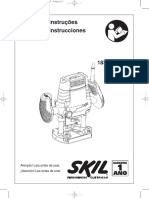 Manual Fresadora Skil 1831..