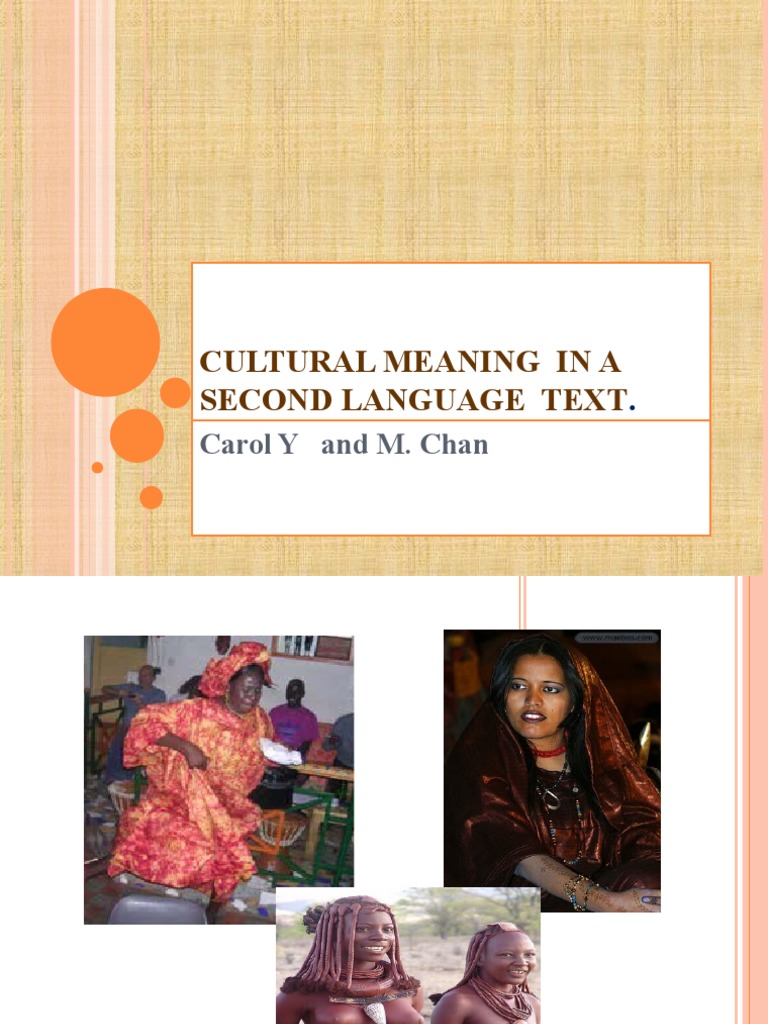Cultural Significance in Language Use | PDF | Linguistics