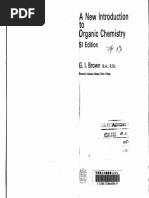 A New Introduction To Organic Chemistry by G.I. Brown