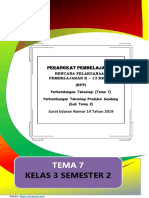 RPP Kelas 3 TEMA 7 ST 2 Lembar