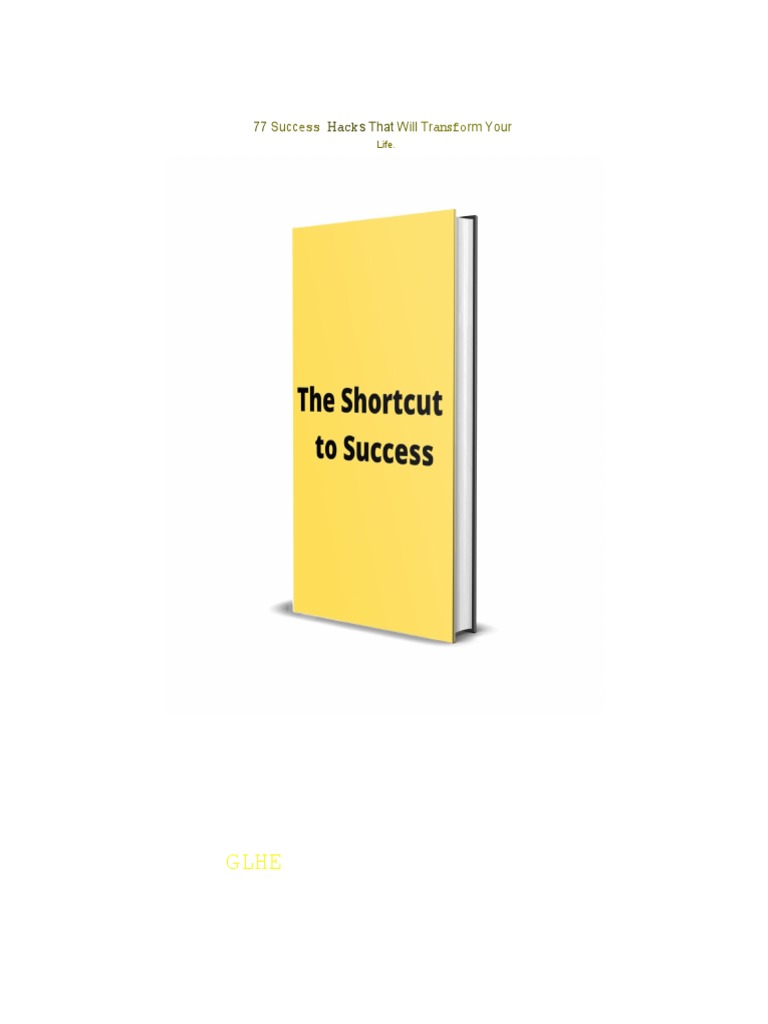 The Shortcut To Success PDF Text Messaging Sleep