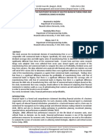 Comparative Analysis of The Investment D PDF