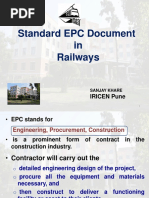 EPC Contract Overview for Indian Railways | PDF