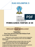 Penilaian dalam Pembelajaran Terpadu