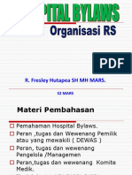 Hospital ByLaw Di Rumah Sakit