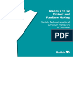 Grades 9 To 12 Cabinet and Furniture Making PDF