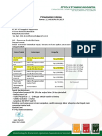 Price List Harga Produk BioWaste - PT Tri Tangguh PDF