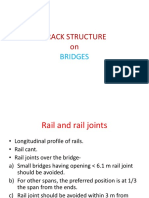 Rail Track Structure Guidelines on Bridges