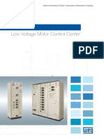 WEG Low Voltage Motor Control Center ccm03 50044030 Brochure English PDF