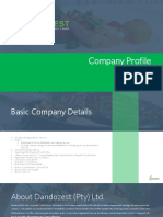 Company Profile - Dandozest PDF