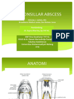 PERITONSILLAR ABSCESS Belum Matang