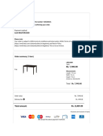 Order Confirmation - IKEA PDF