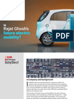 Rajat Ghosh's electric mobility future