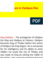 Characters in Oedipus Rex